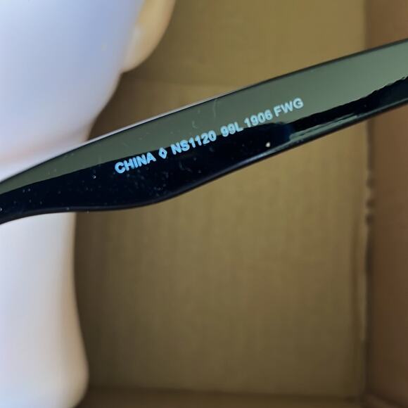 Round Club Sunglasses Black 100% UVA UVB Protection - Picture 9 of 11